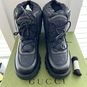 Authentic Nylon men Gucci bootie